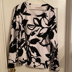 Loft large tunic top floral